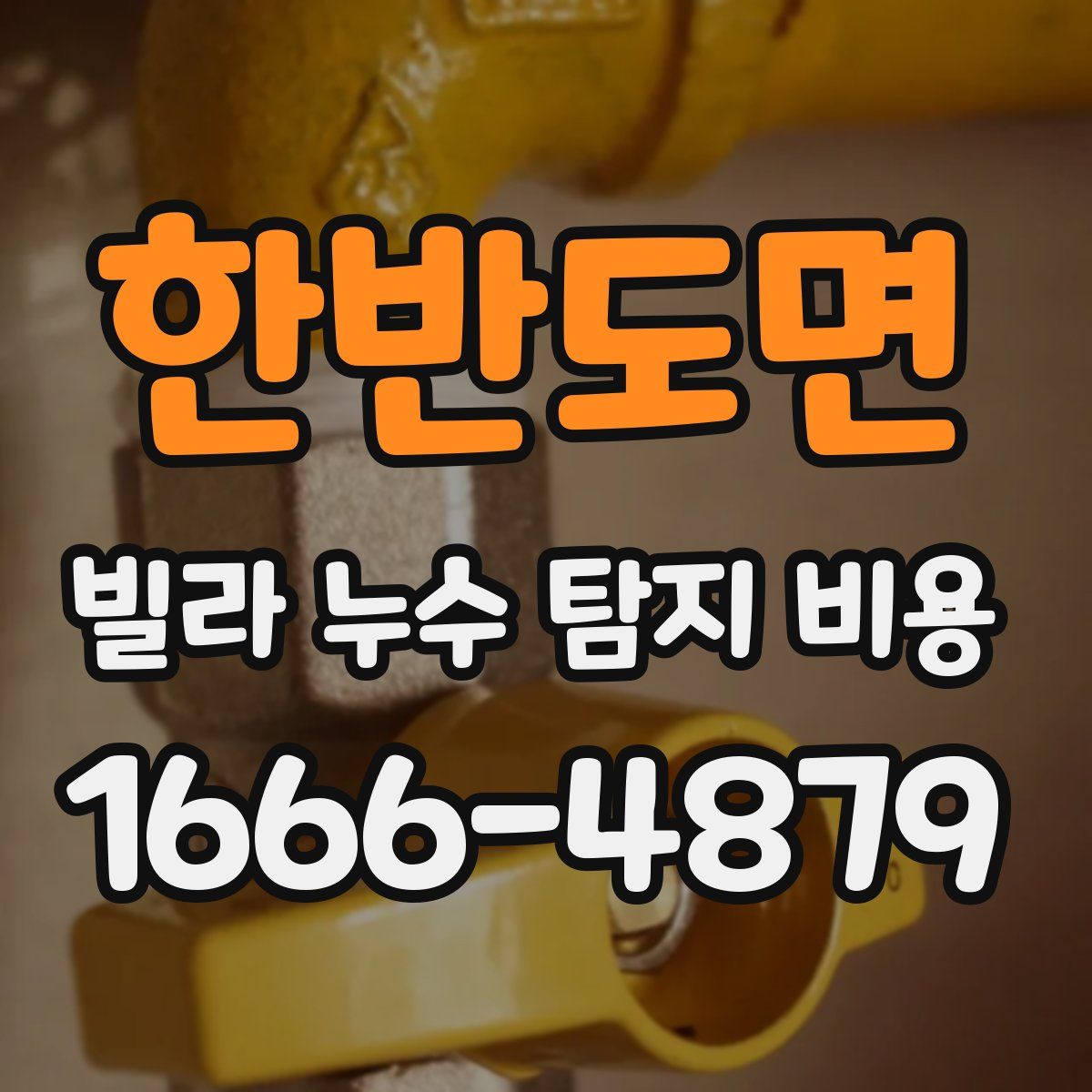 한반도면 빌라 누수 탐지 비용