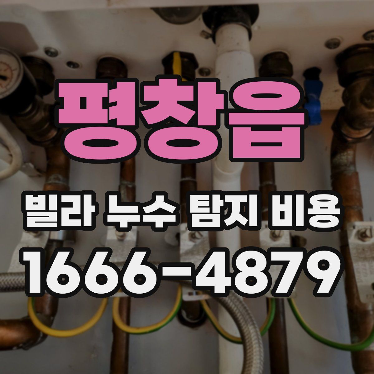 평창읍 빌라 누수 탐지 비용