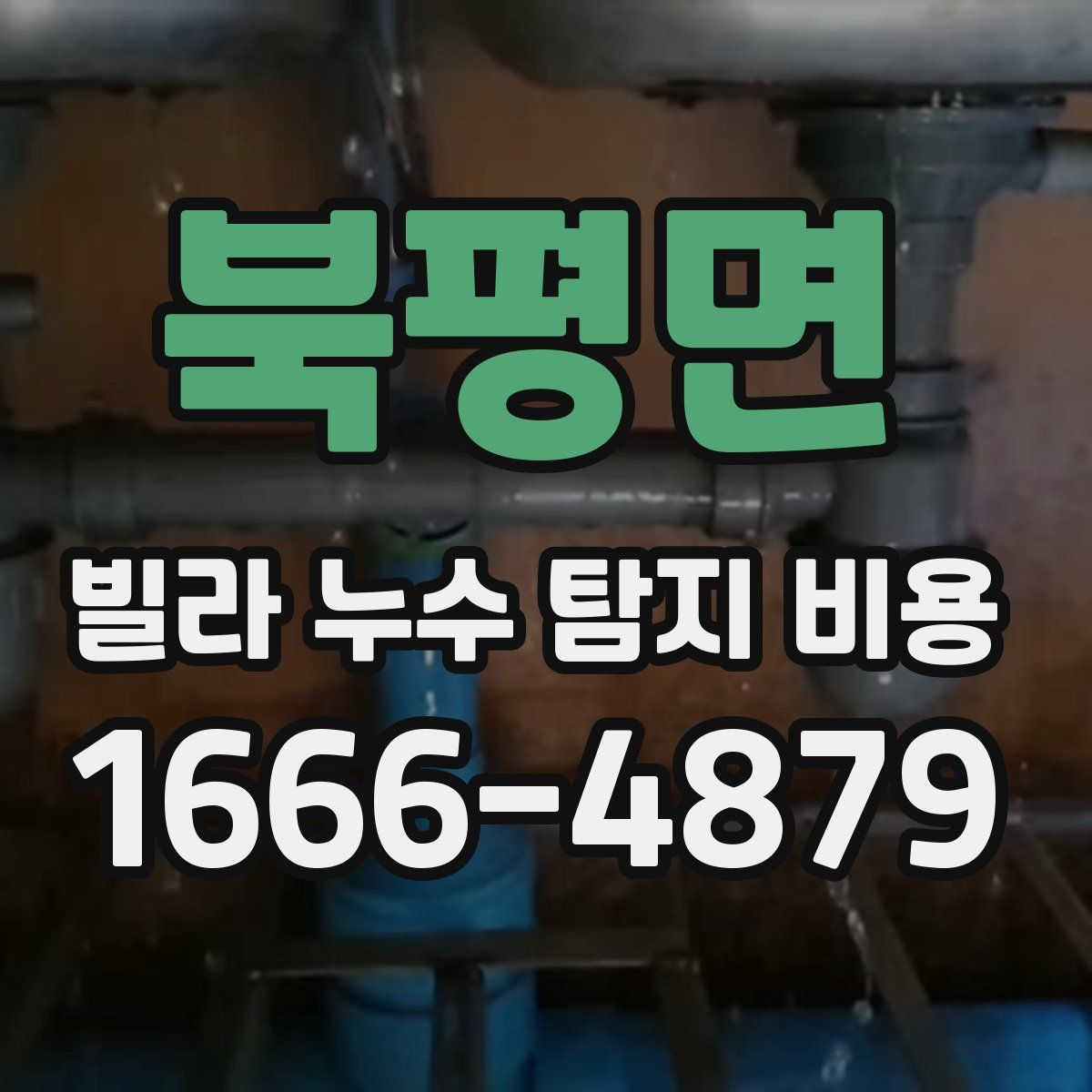 북평면 빌라 누수 탐지 비용