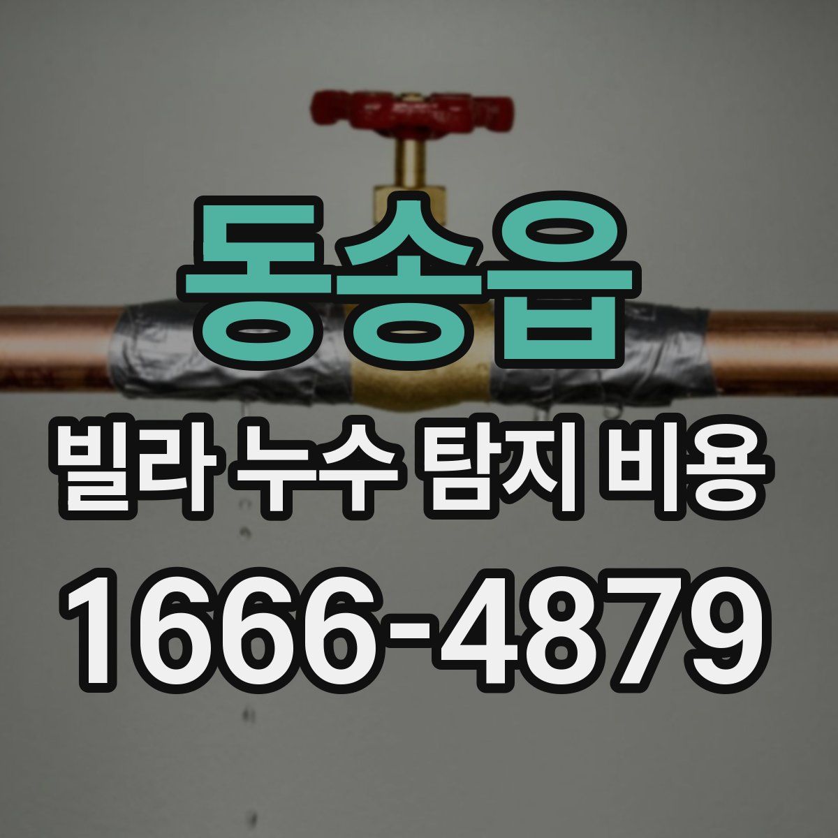 동송읍 빌라 누수 탐지 비용