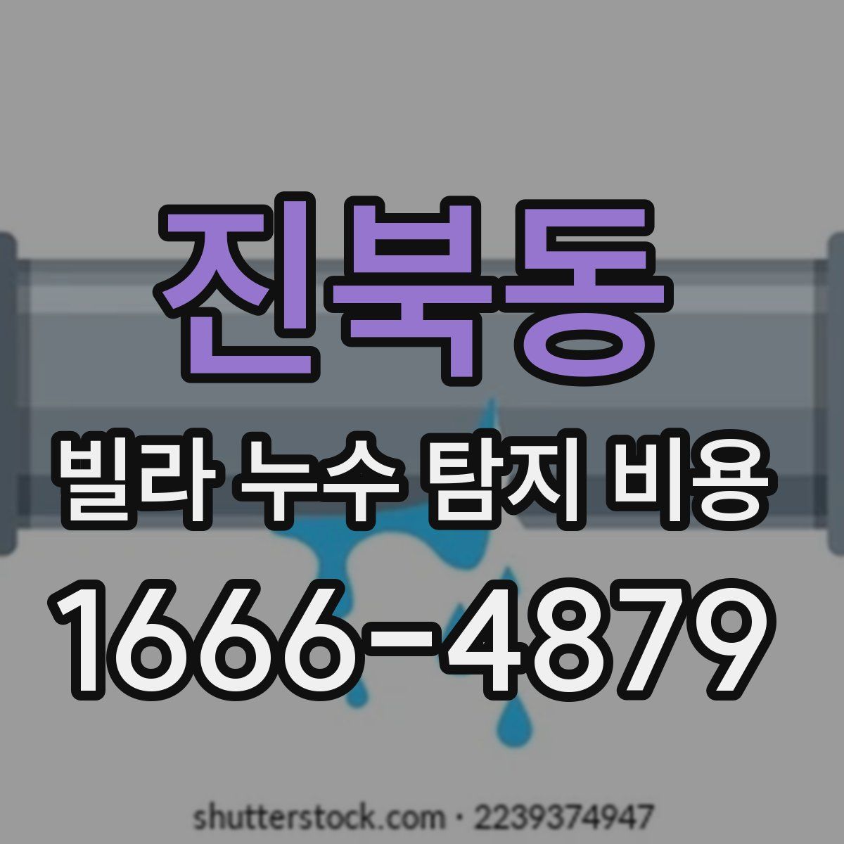 진북동 빌라 누수 탐지 비용