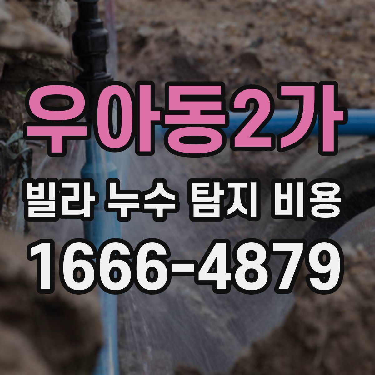 우아동2가 빌라 누수 탐지 비용