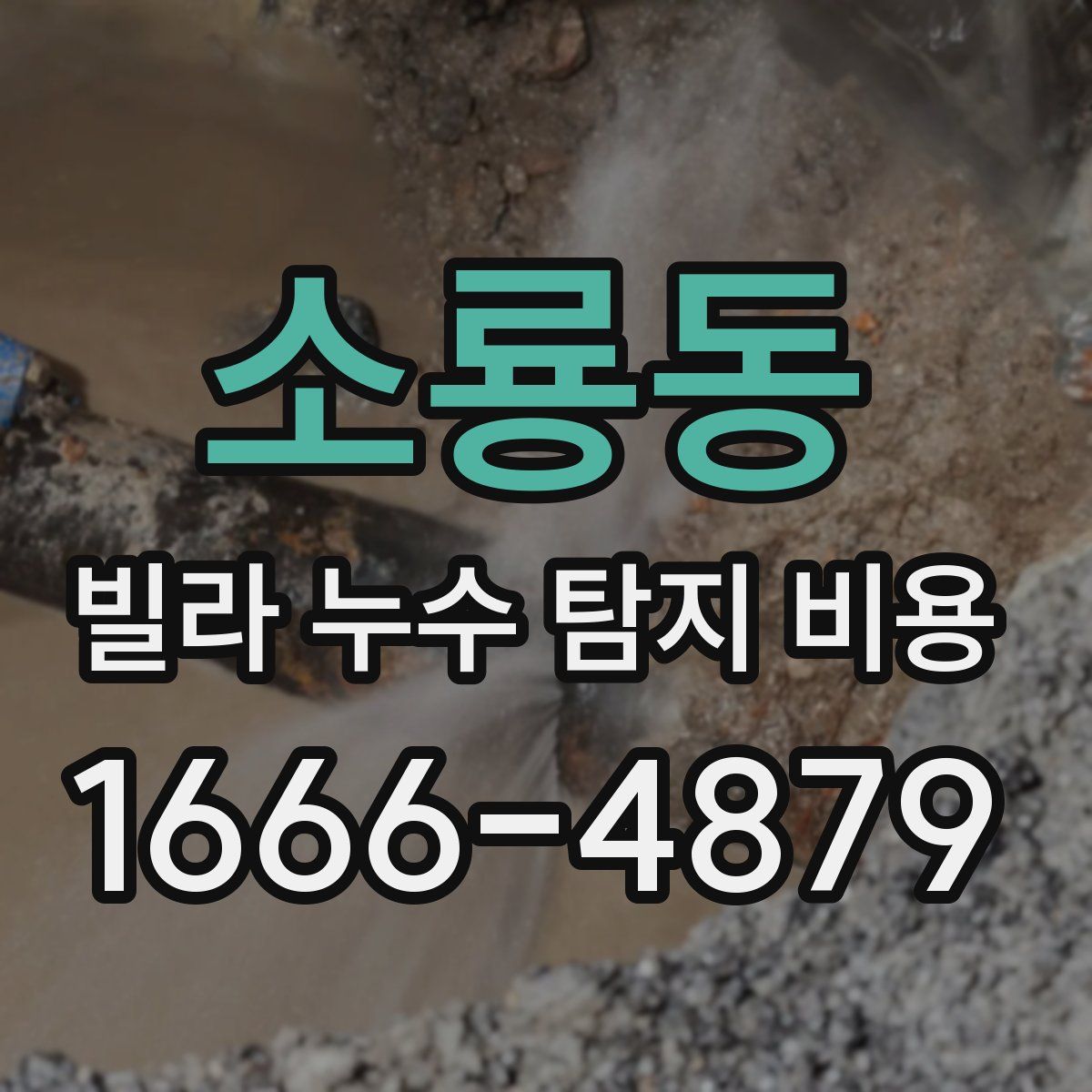 소룡동 빌라 누수 탐지 비용