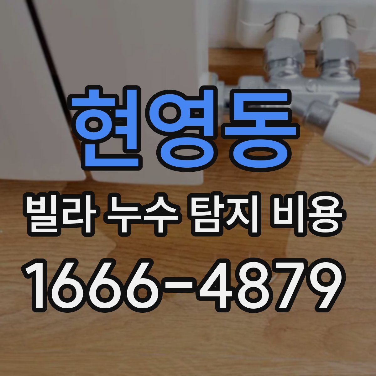 현영동 빌라 누수 탐지 비용