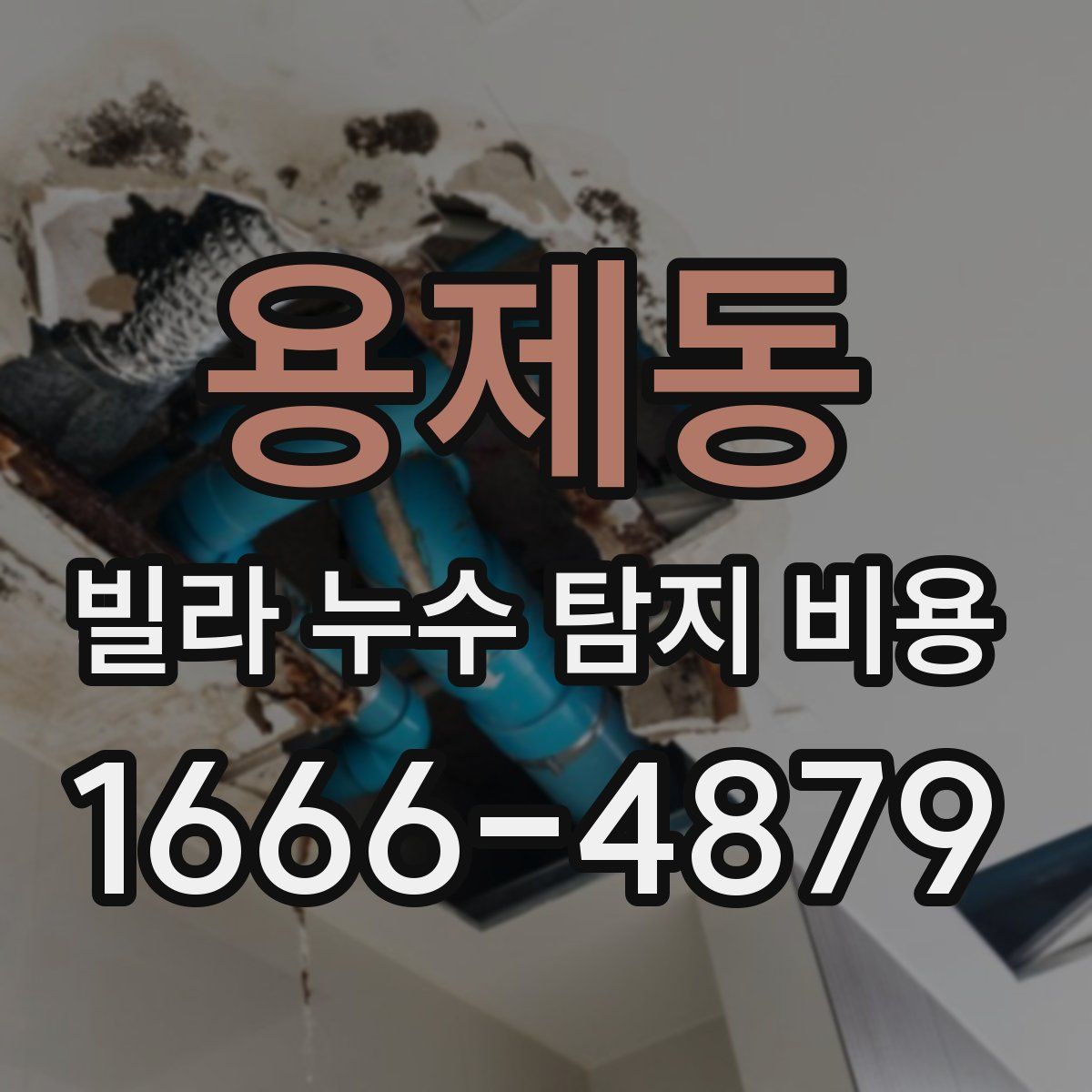 용제동 빌라 누수 탐지 비용