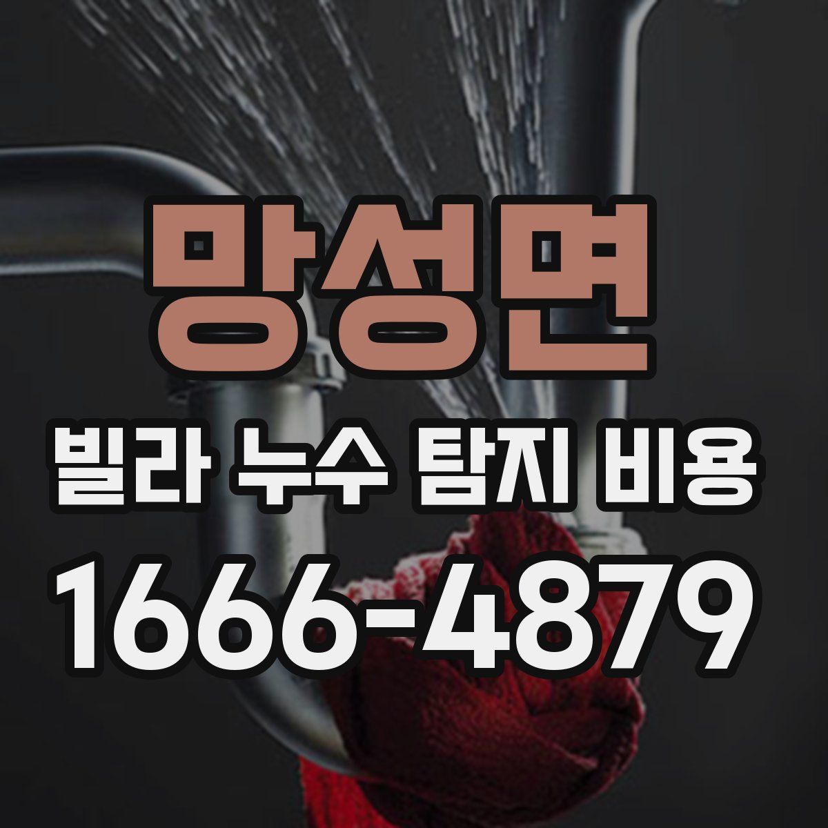 망성면 빌라 누수 탐지 비용