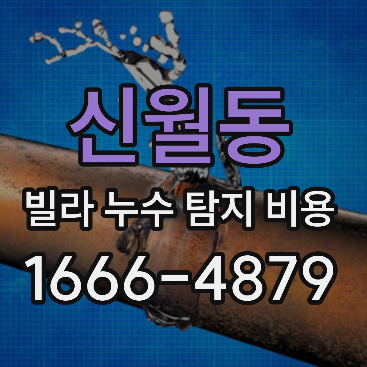 신월동 빌라 누수 탐지 비용