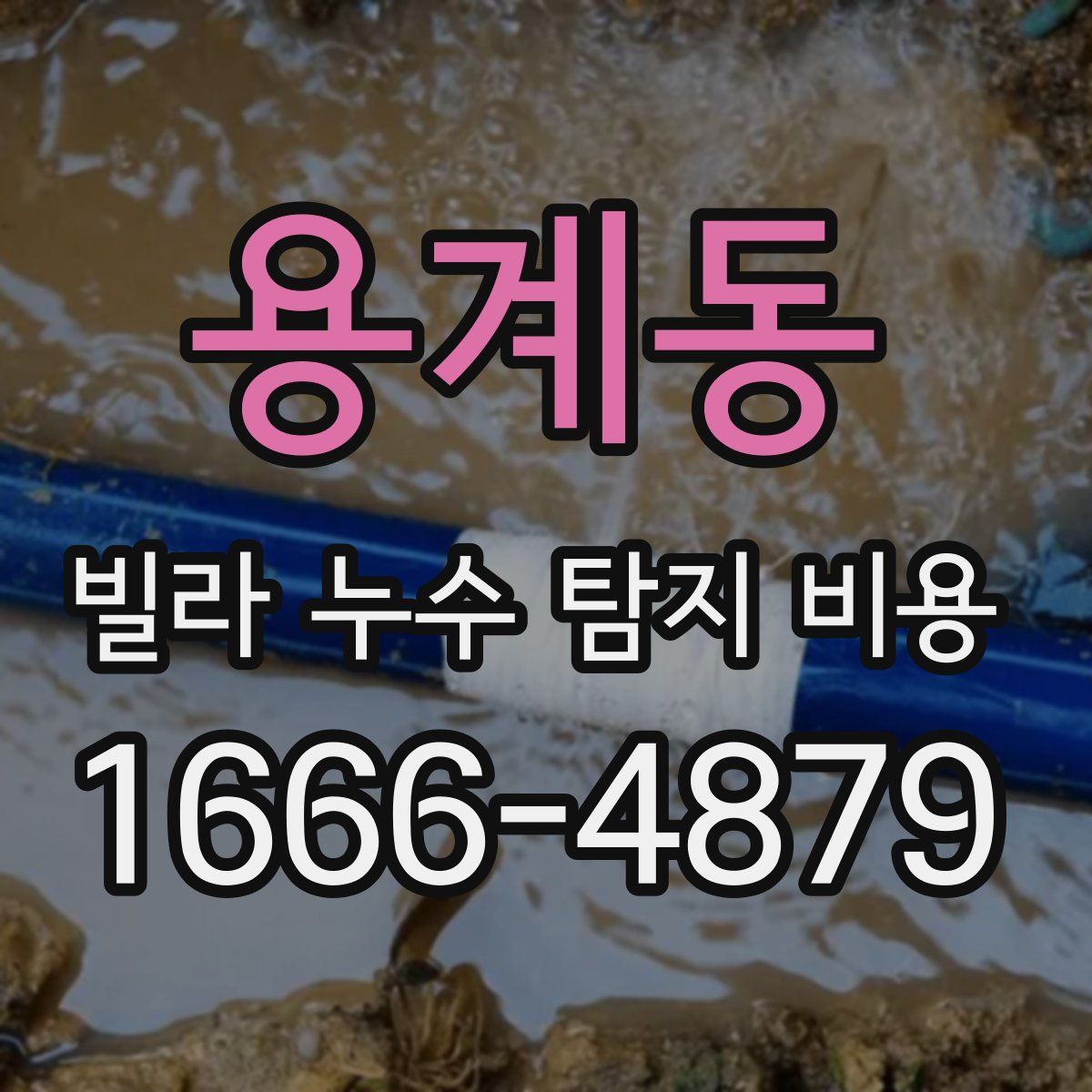 용계동 빌라 누수 탐지 비용