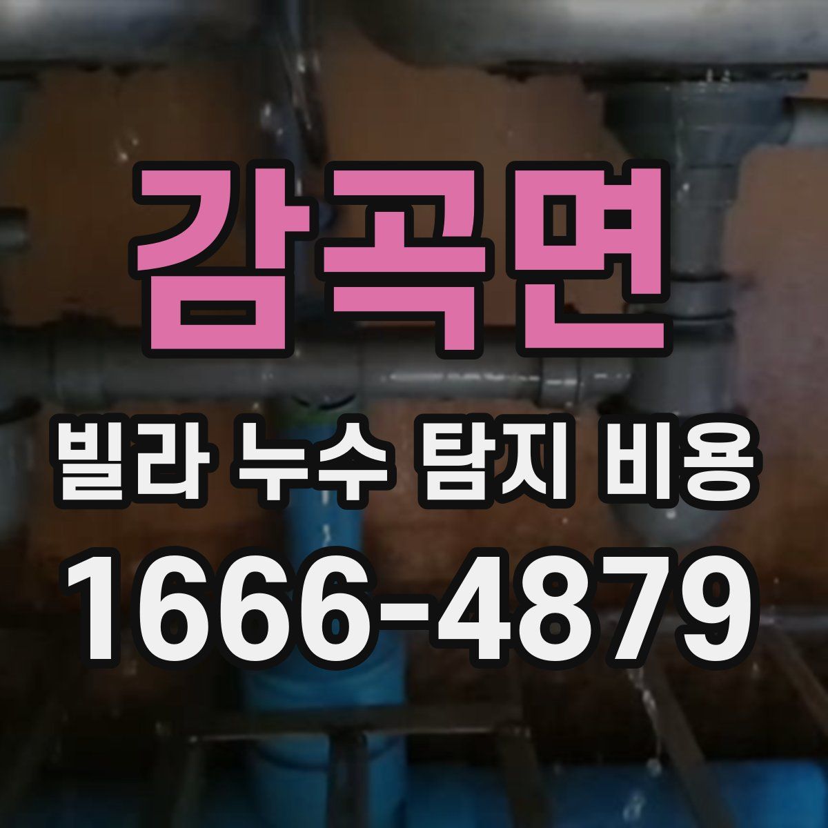 감곡면 빌라 누수 탐지 비용