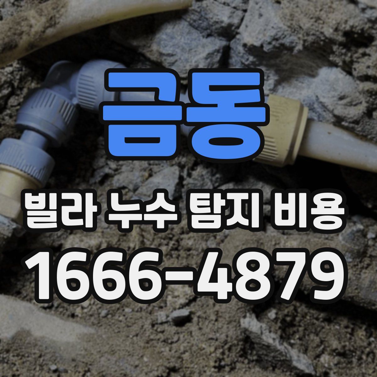 금동 빌라 누수 탐지 비용