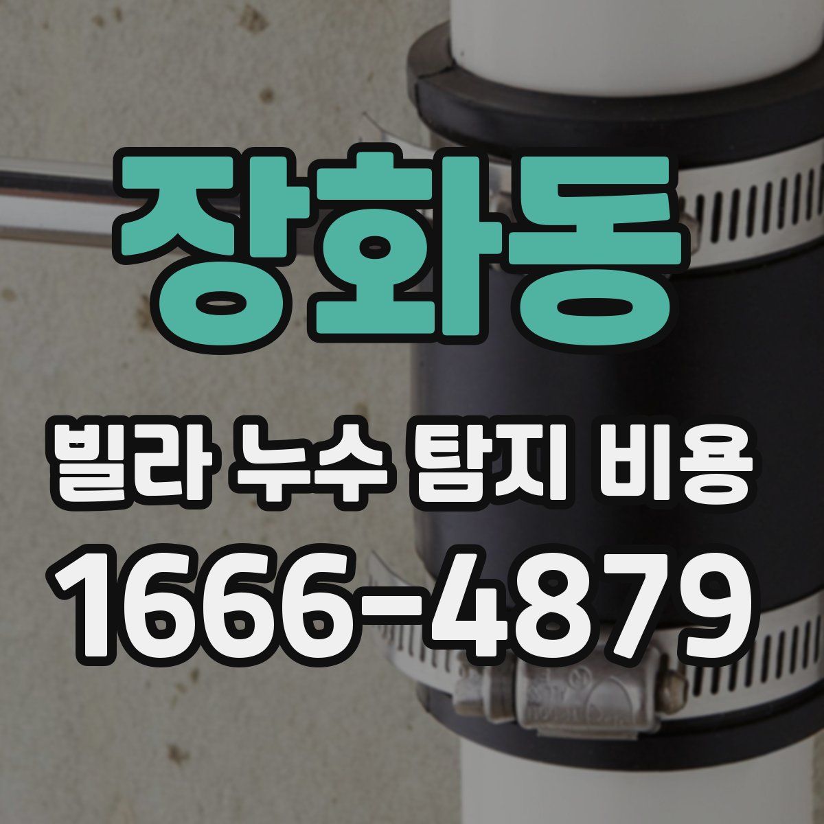 장화동 빌라 누수 탐지 비용