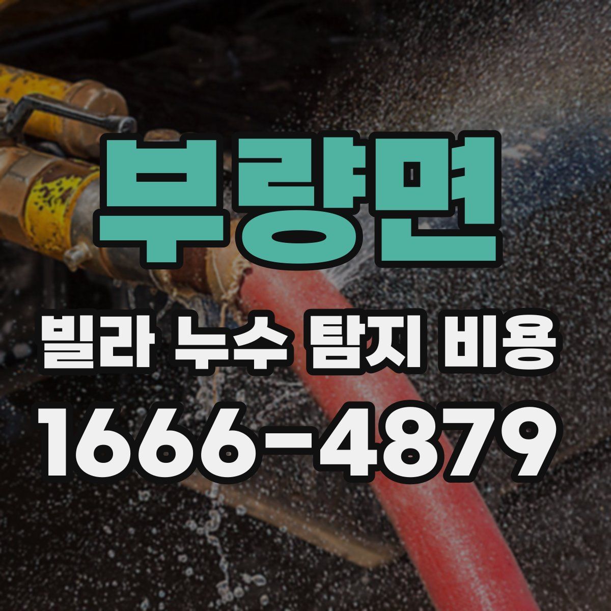 부량면 빌라 누수 탐지 비용
