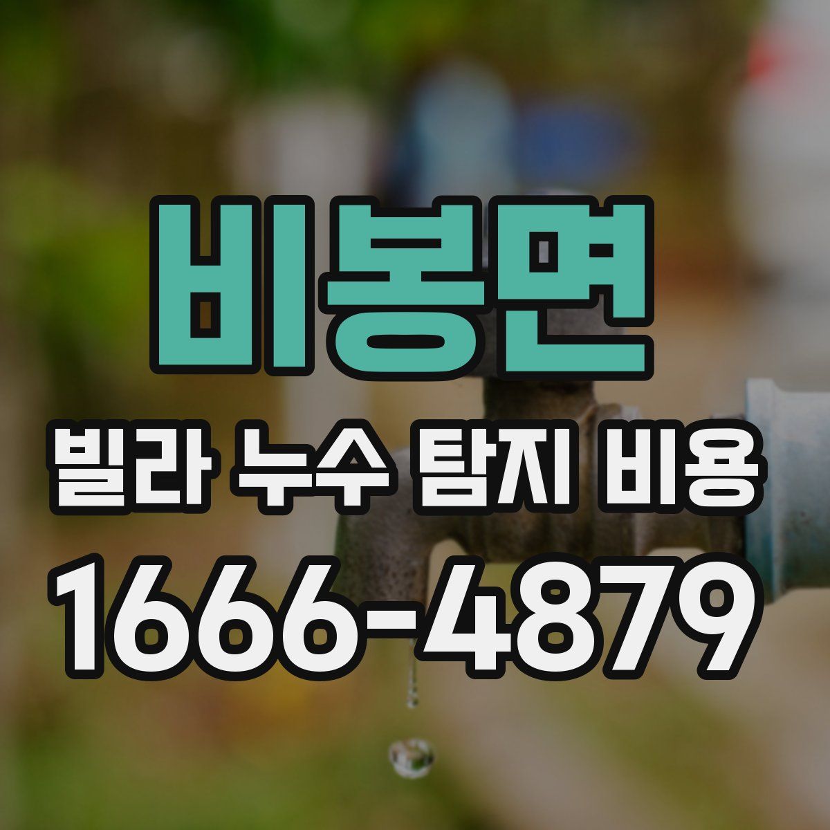 비봉면 빌라 누수 탐지 비용