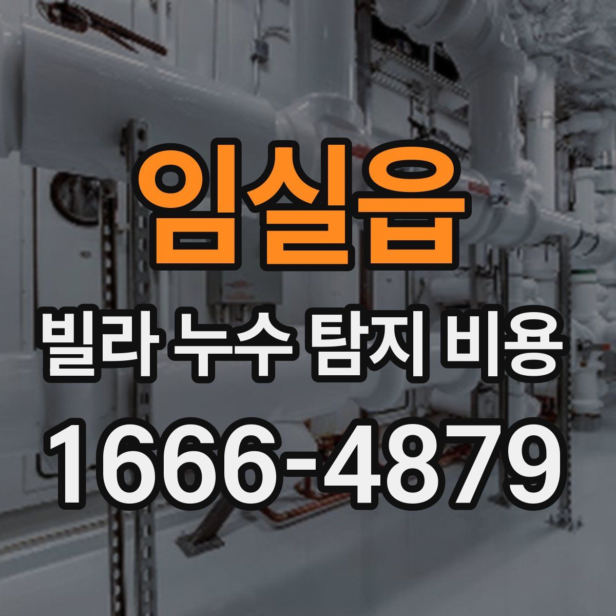 임실읍 빌라 누수 탐지 비용