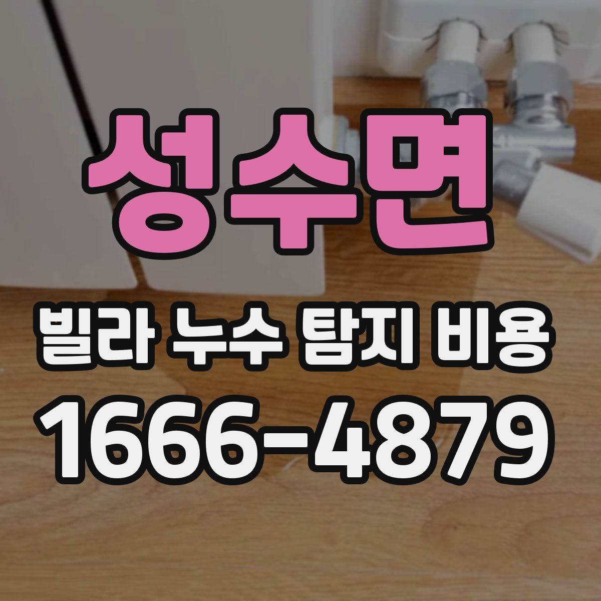 성수면 빌라 누수 탐지 비용