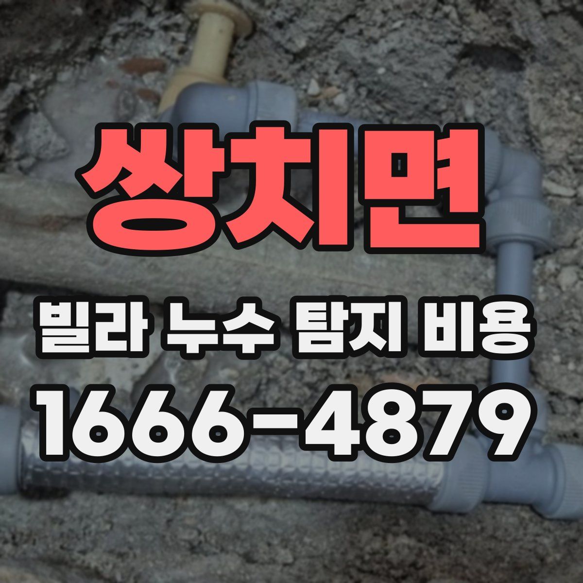 쌍치면 빌라 누수 탐지 비용