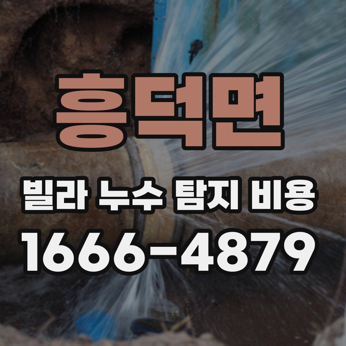 흥덕면 빌라 누수 탐지 비용