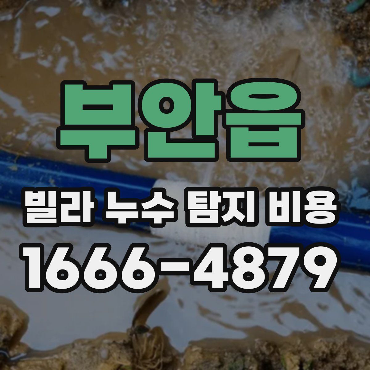 부안읍 빌라 누수 탐지 비용