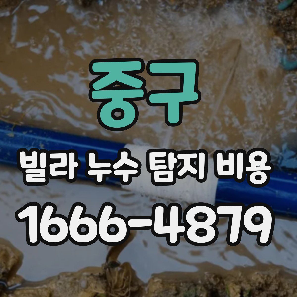 중구 빌라 누수 탐지 비용