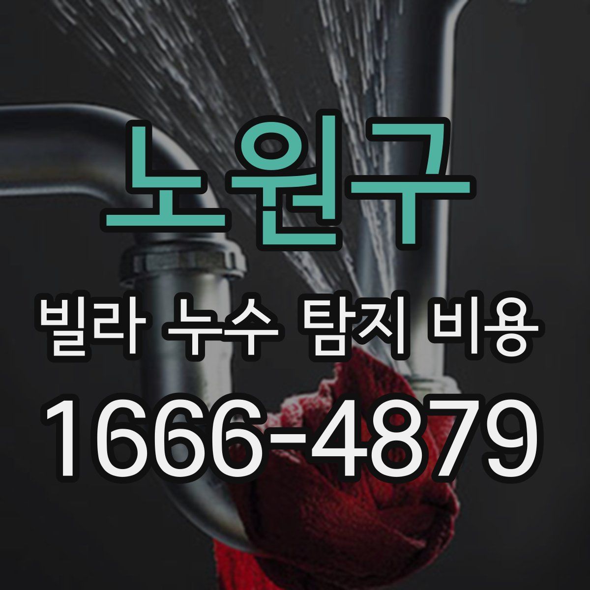 노원구 빌라 누수 탐지 비용