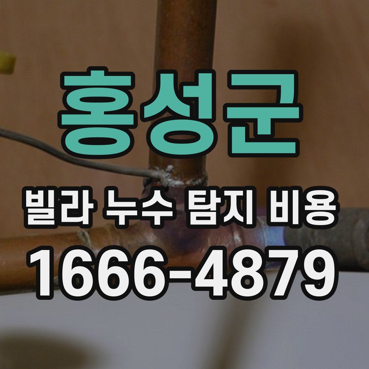 홍성군 빌라 누수 탐지 비용