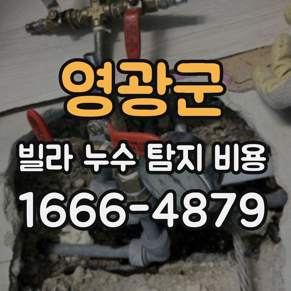 영광군 빌라 누수 탐지 비용