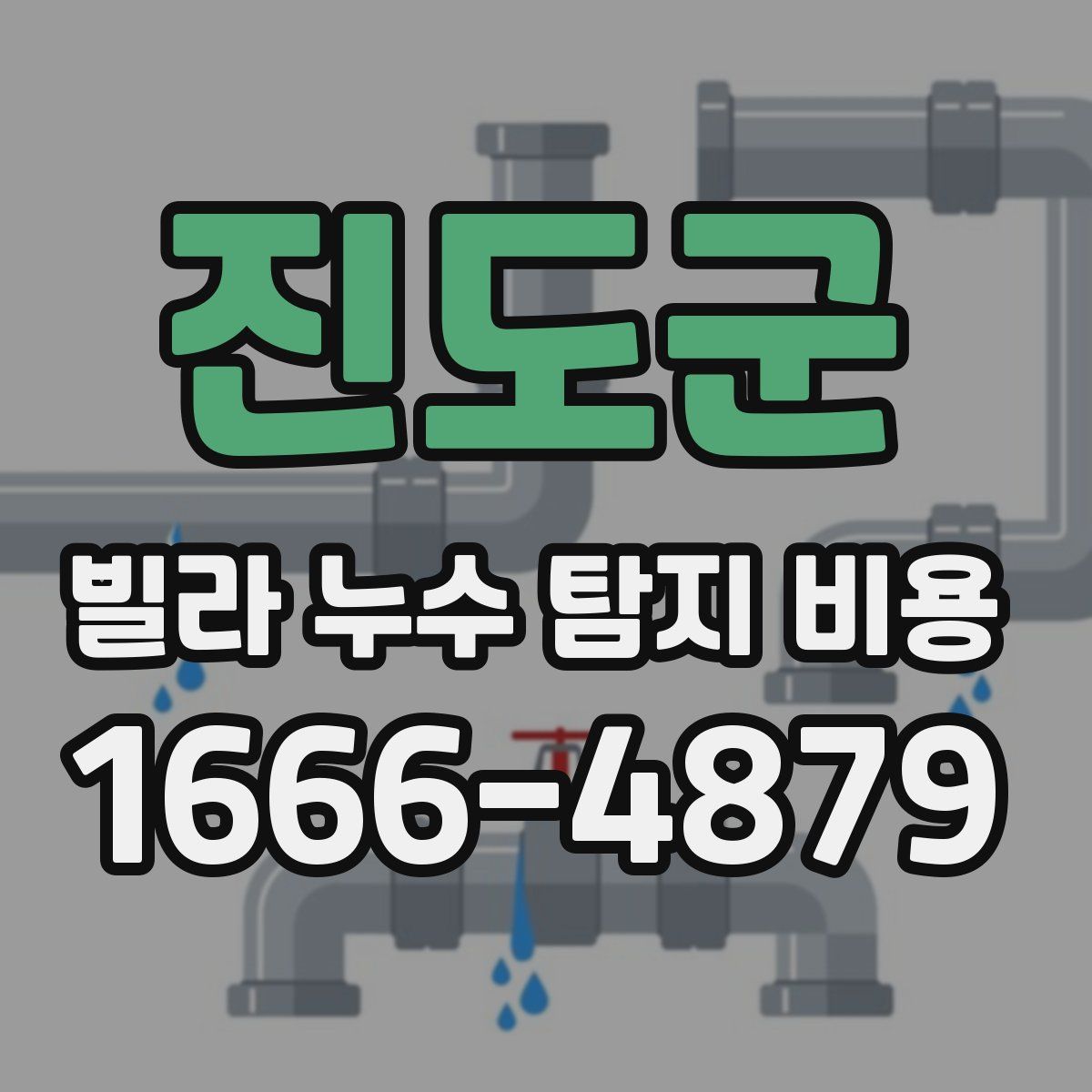 진도군 빌라 누수 탐지 비용