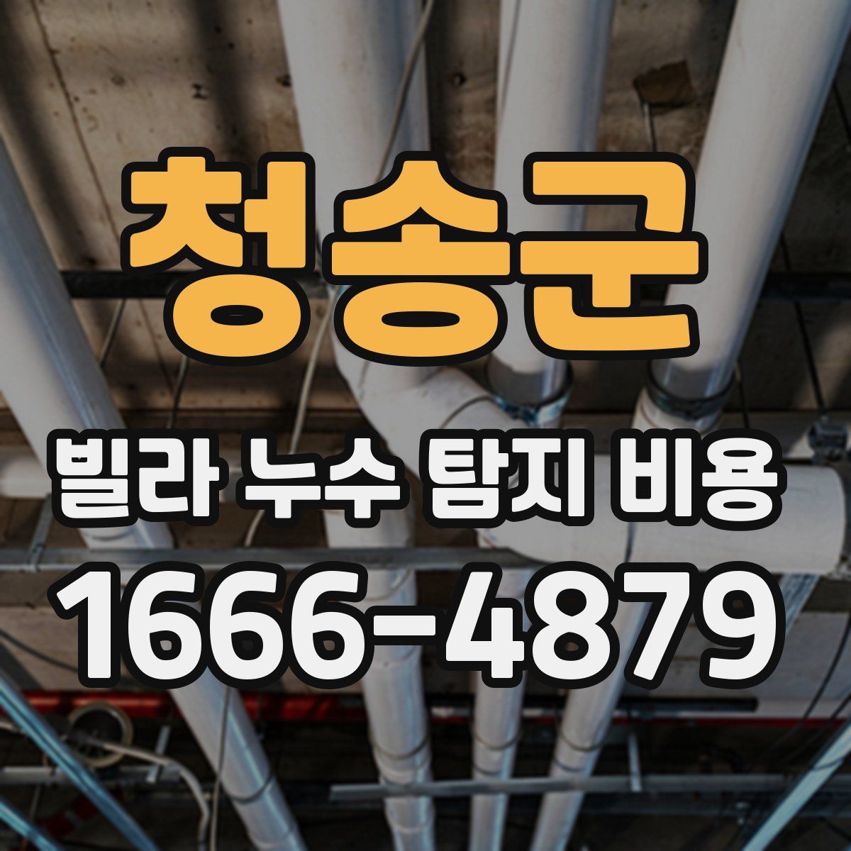 청송군 빌라 누수 탐지 비용