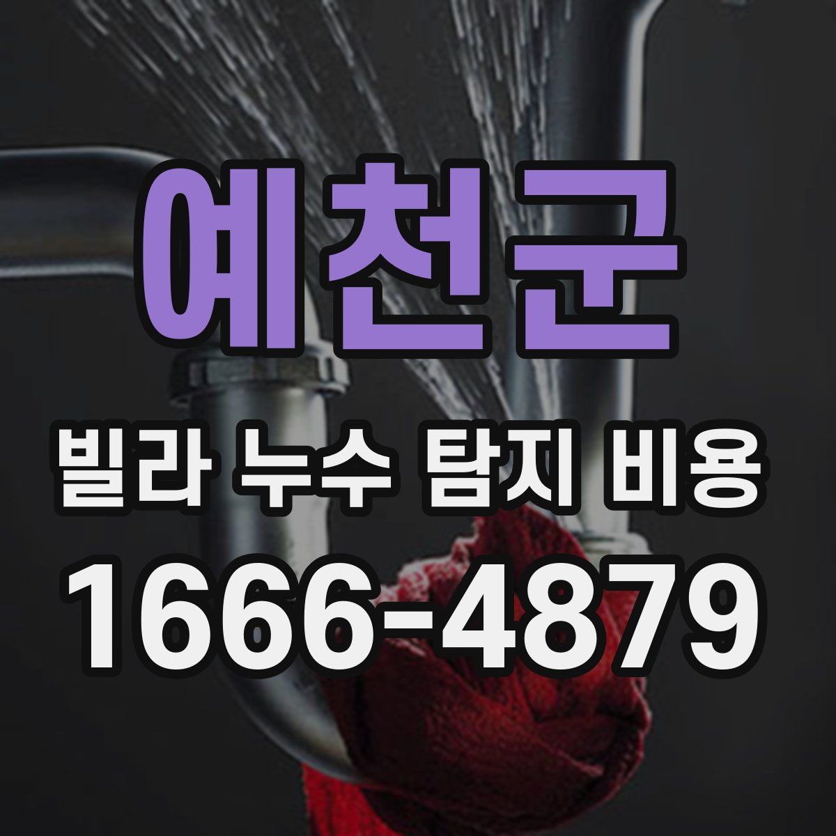 예천군 빌라 누수 탐지 비용