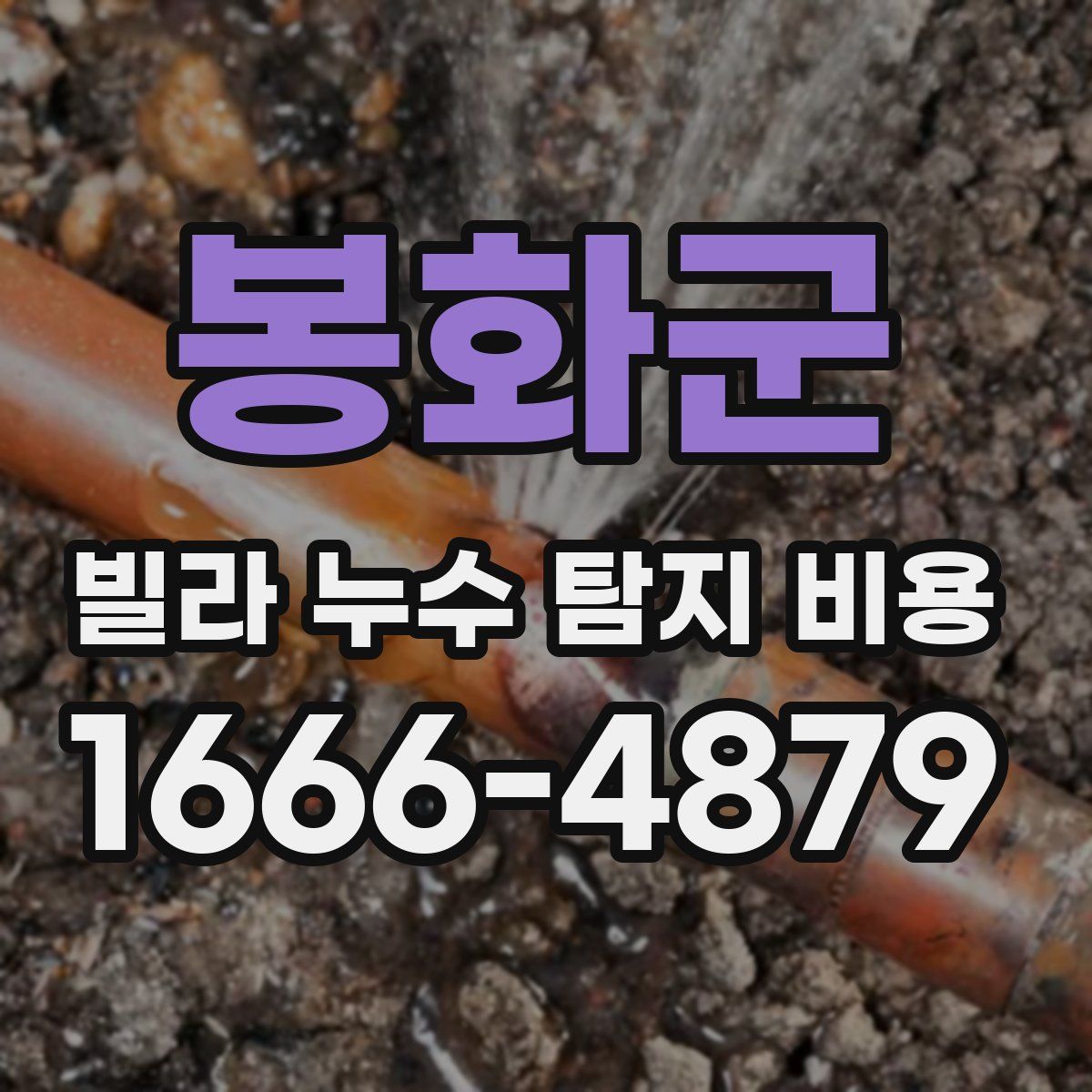 봉화군 빌라 누수 탐지 비용