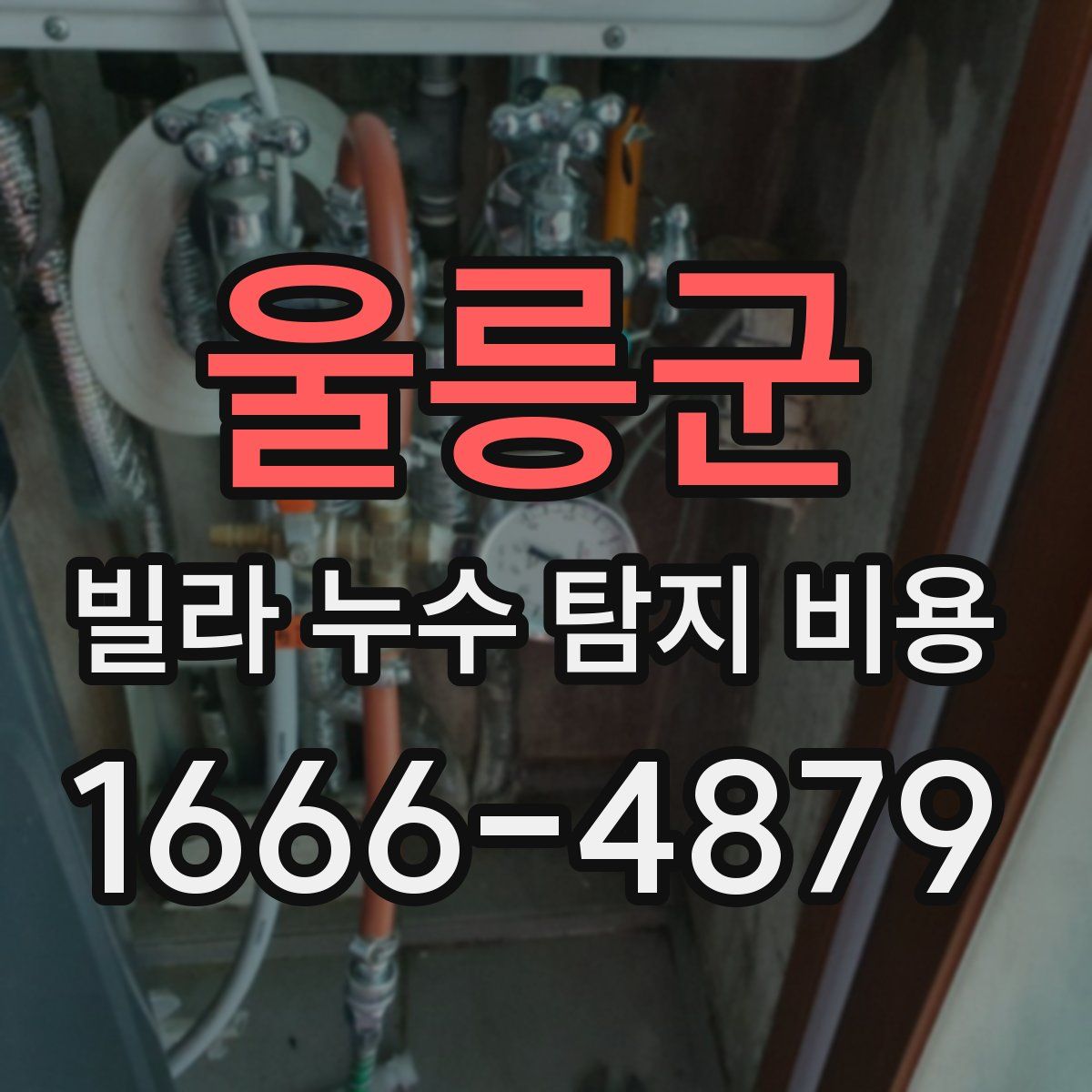 울릉군 빌라 누수 탐지 비용
