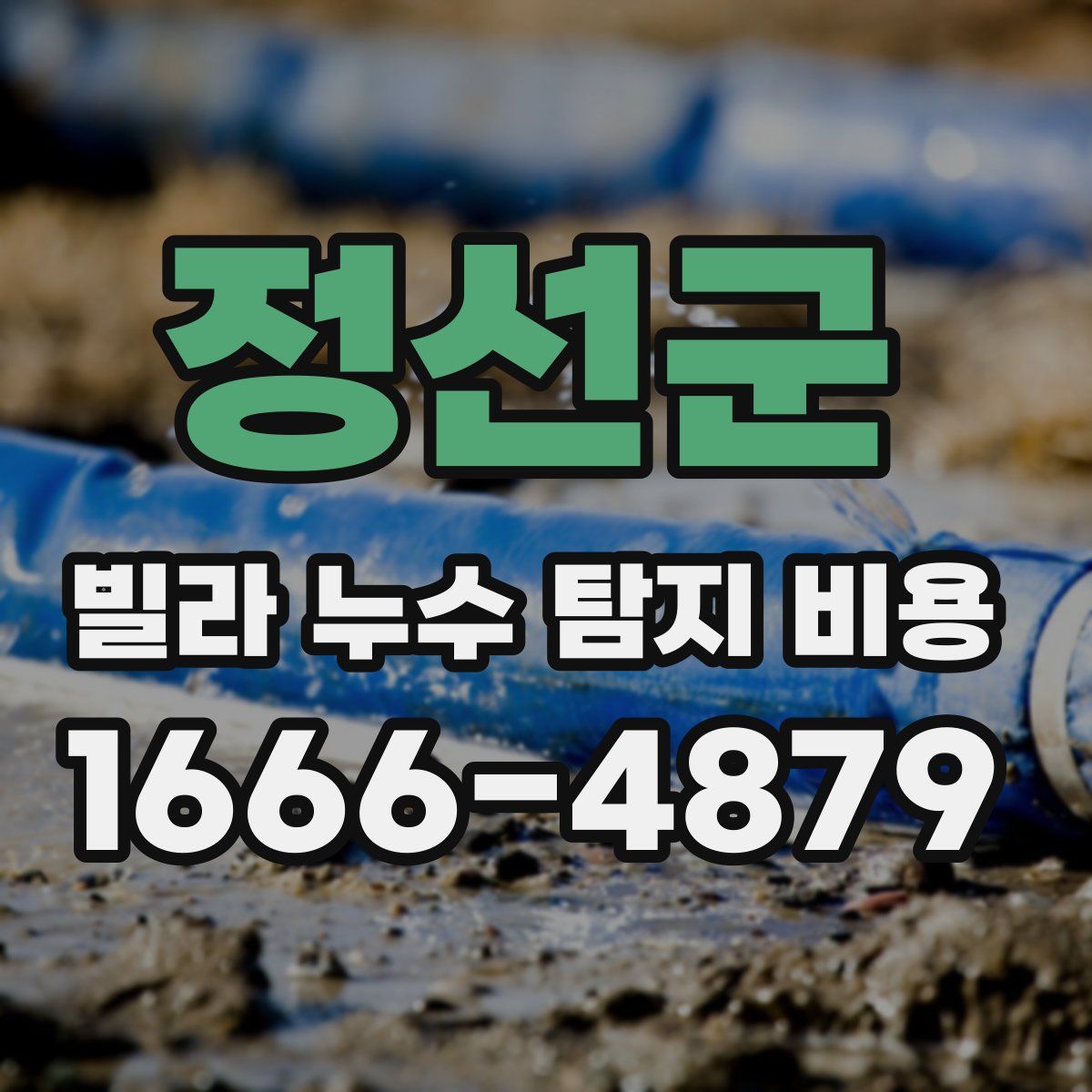정선군 빌라 누수 탐지 비용