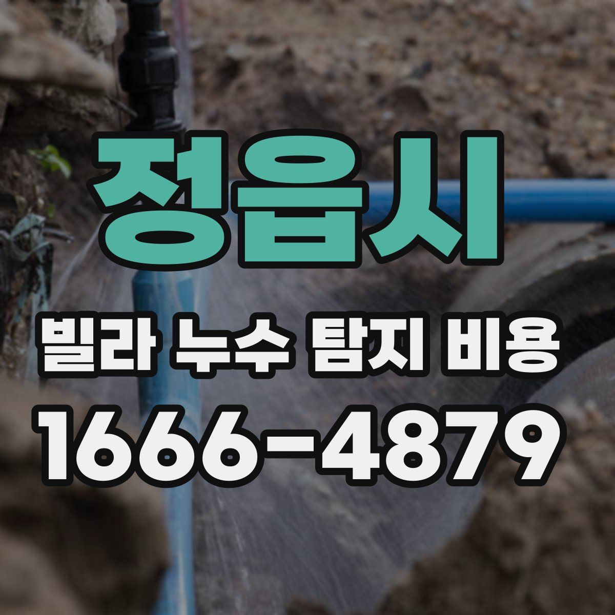 정읍시 빌라 누수 탐지 비용