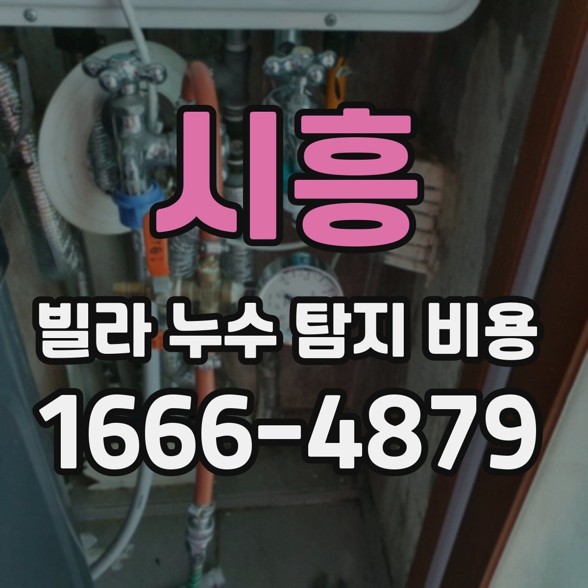 시흥 빌라 누수 탐지 비용