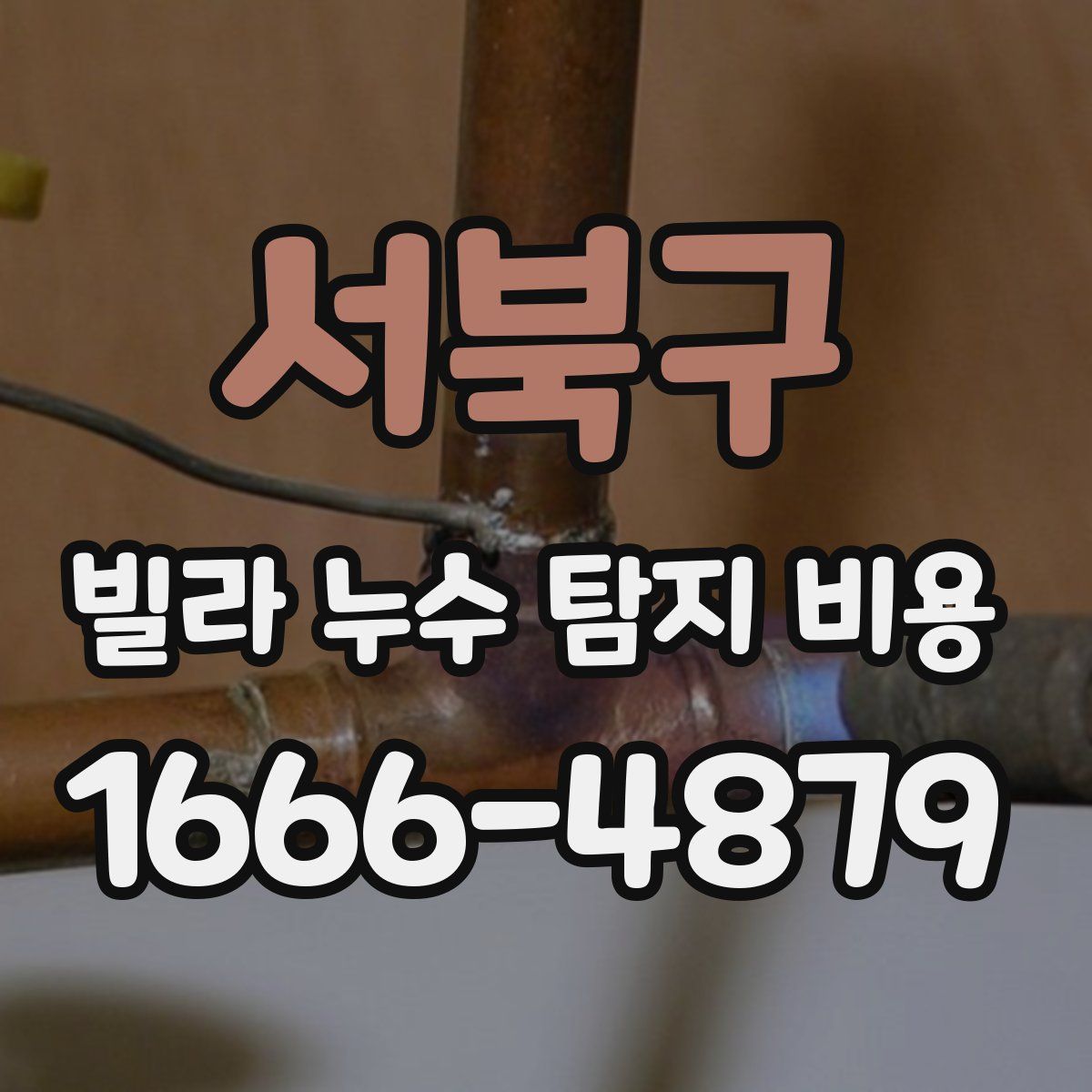 서북구 빌라 누수 탐지 비용