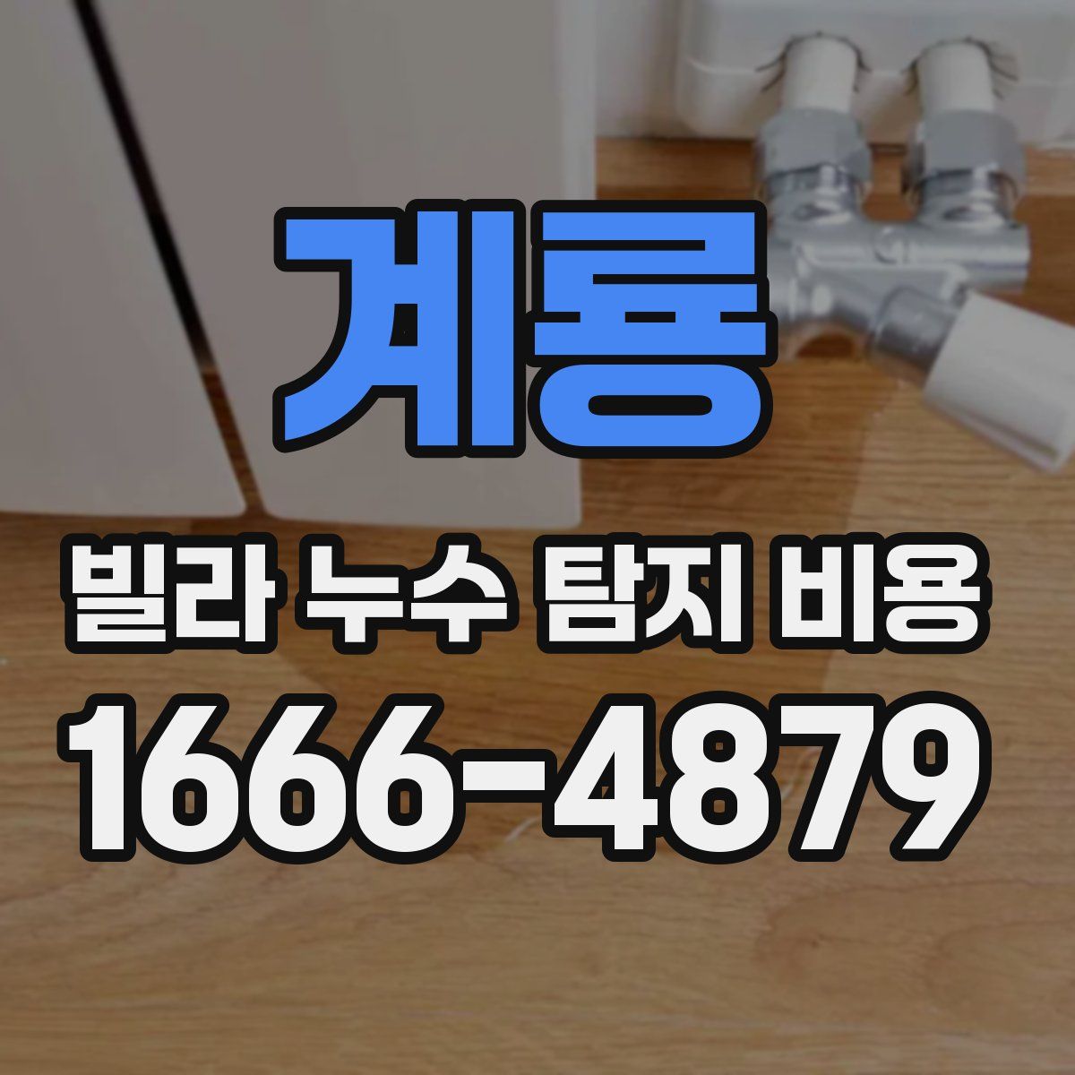 계룡 빌라 누수 탐지 비용