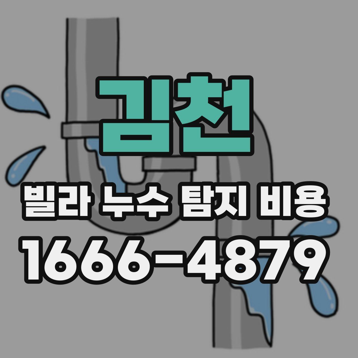 김천 빌라 누수 탐지 비용