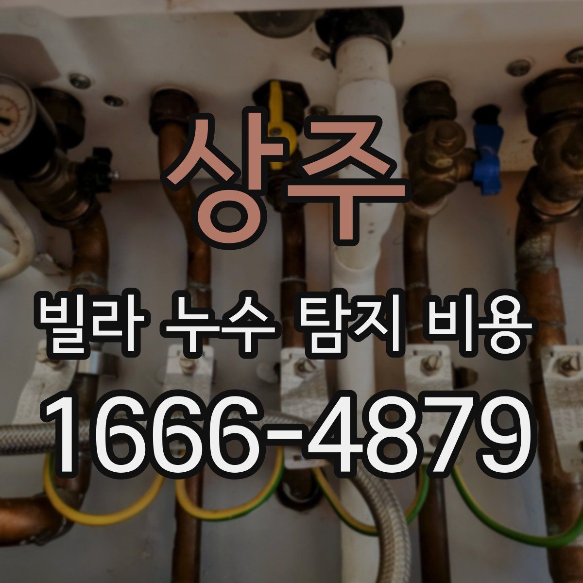 상주 빌라 누수 탐지 비용