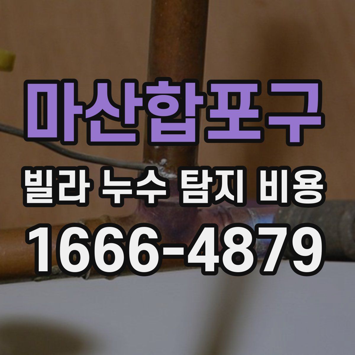 마산합포구 빌라 누수 탐지 비용