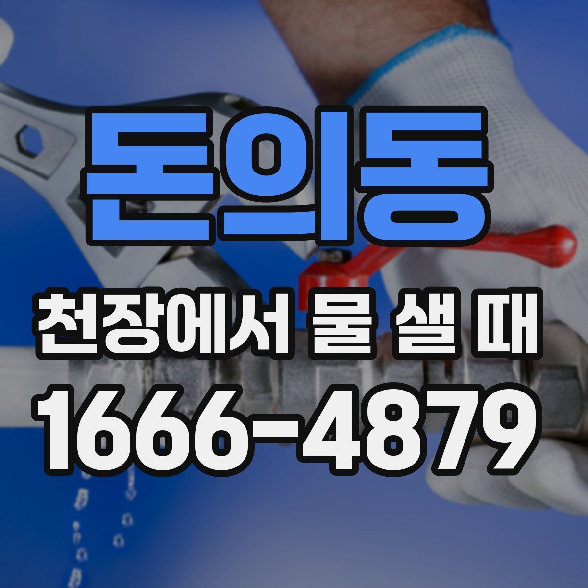 돈의동 천장에서 물 샐 때
