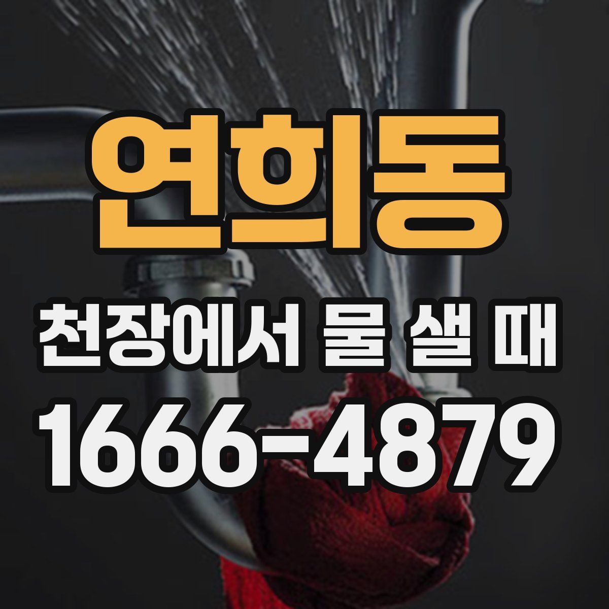 연희동 천장에서 물 샐 때