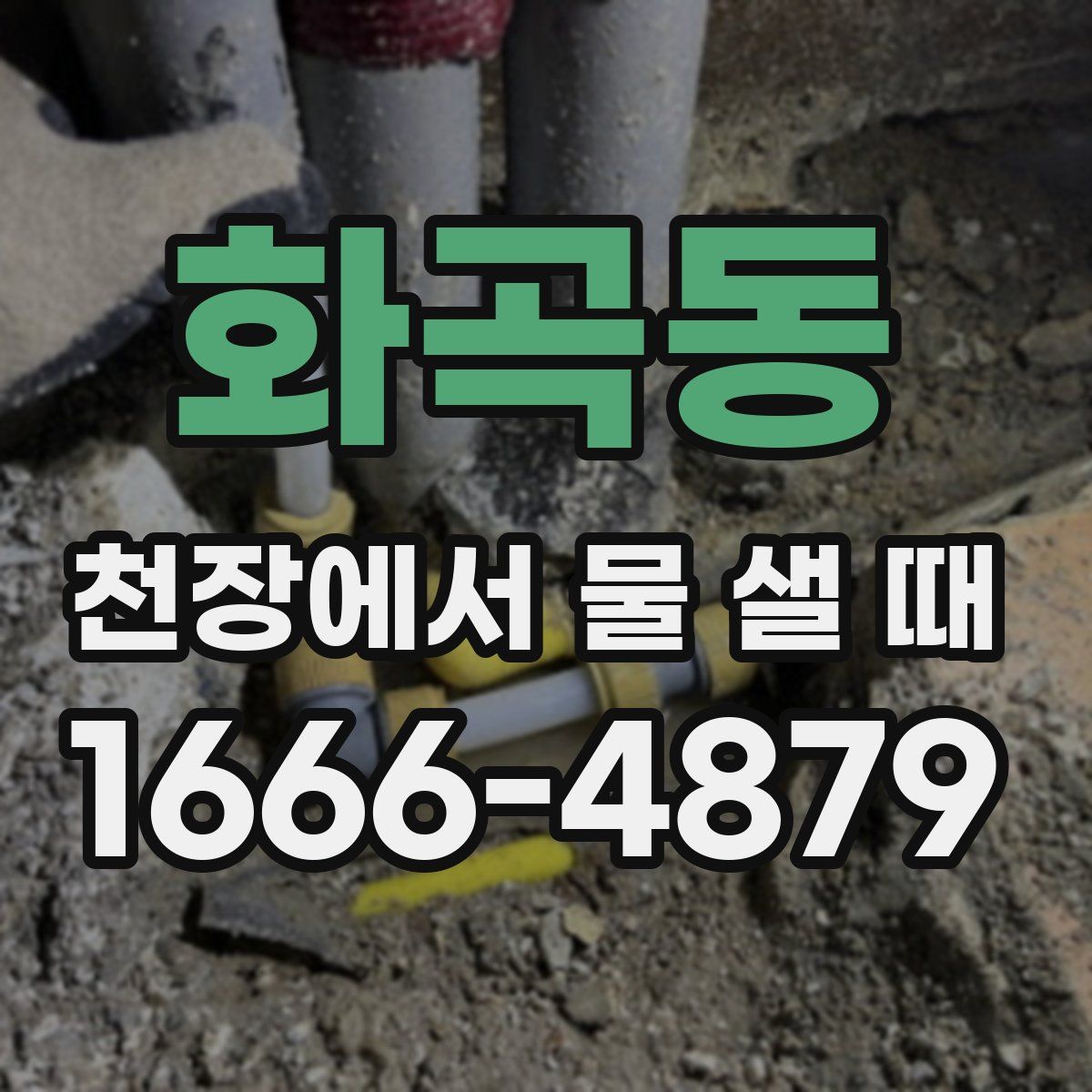 화곡동 천장에서 물 샐 때