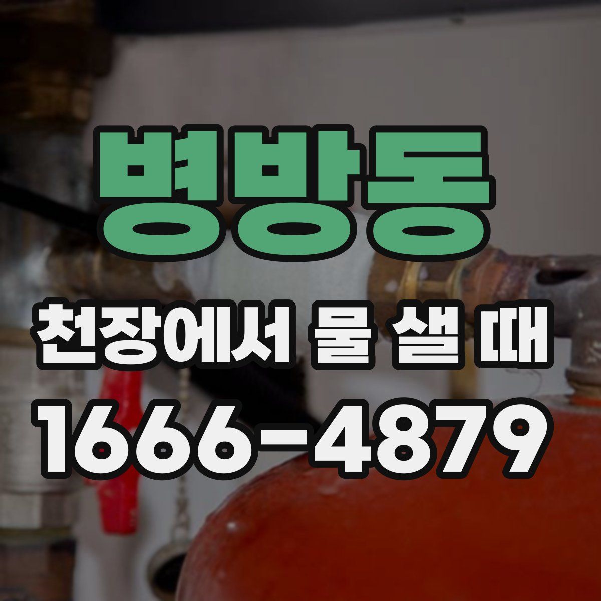 병방동 천장에서 물 샐 때