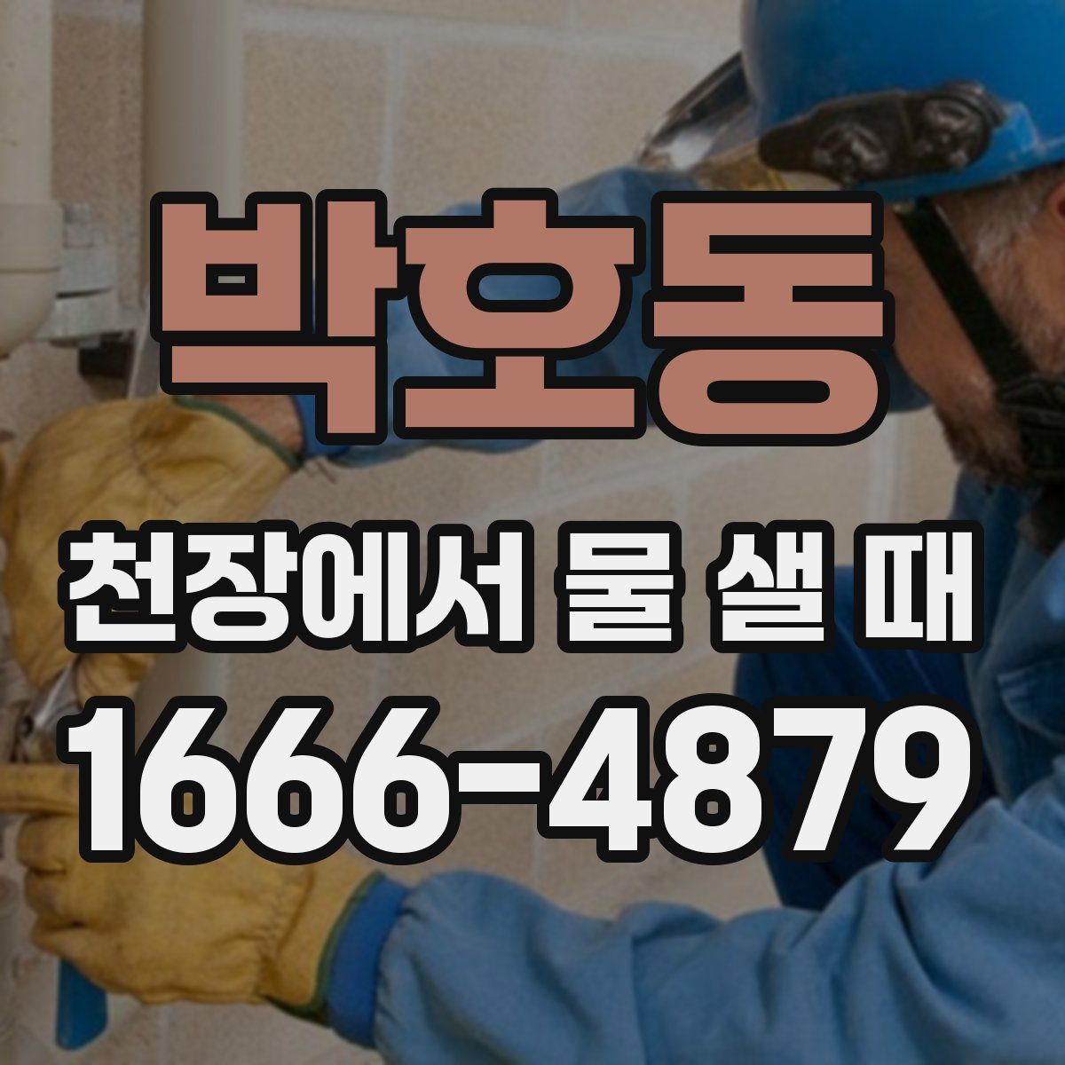 박호동 천장에서 물 샐 때