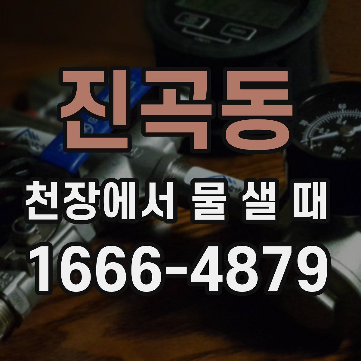 진곡동 천장에서 물 샐 때