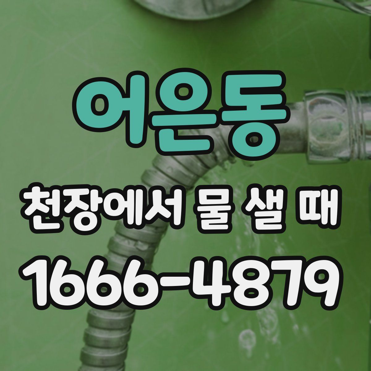 어은동 천장에서 물 샐 때