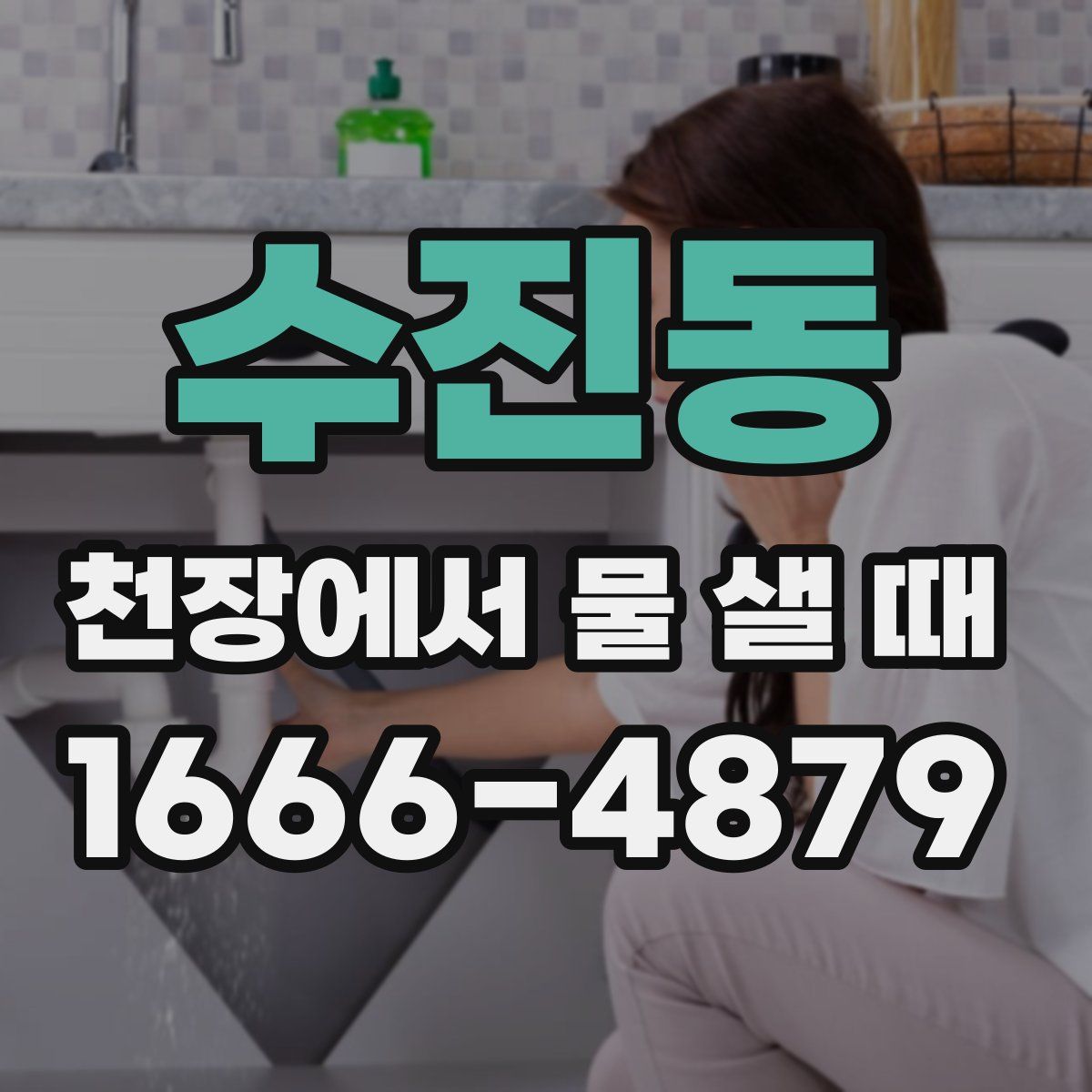 수진동 천장에서 물 샐 때