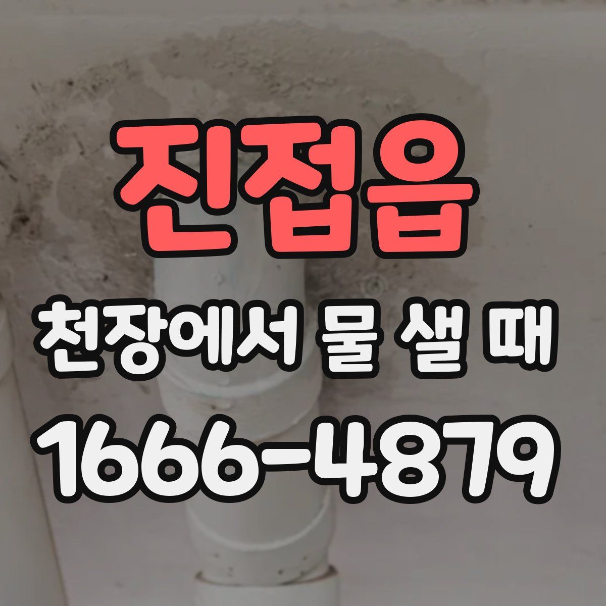 진접읍 천장에서 물 샐 때
