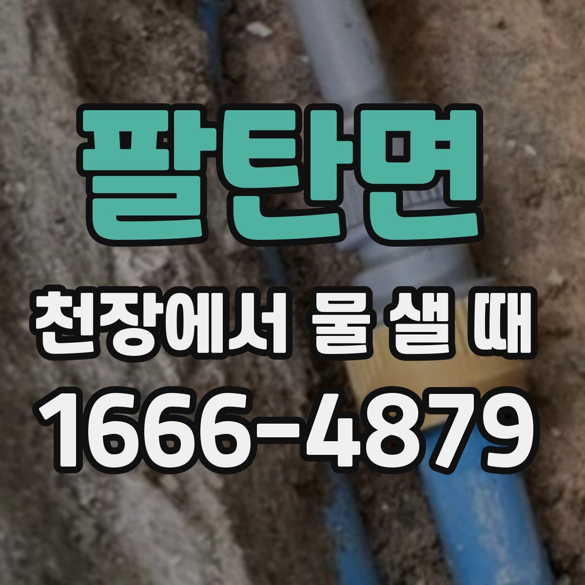 팔탄면 천장에서 물 샐 때