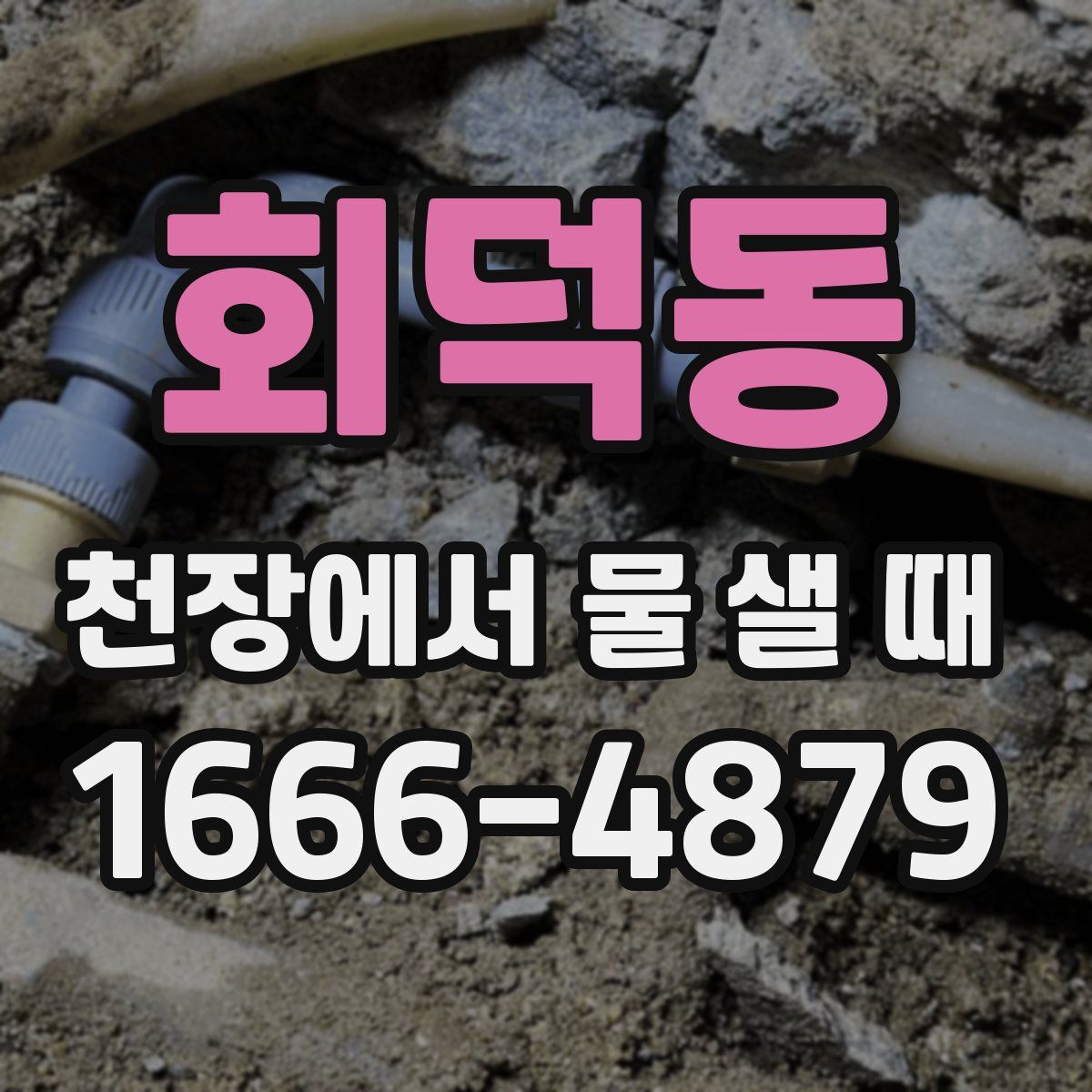 회덕동 천장에서 물 샐 때